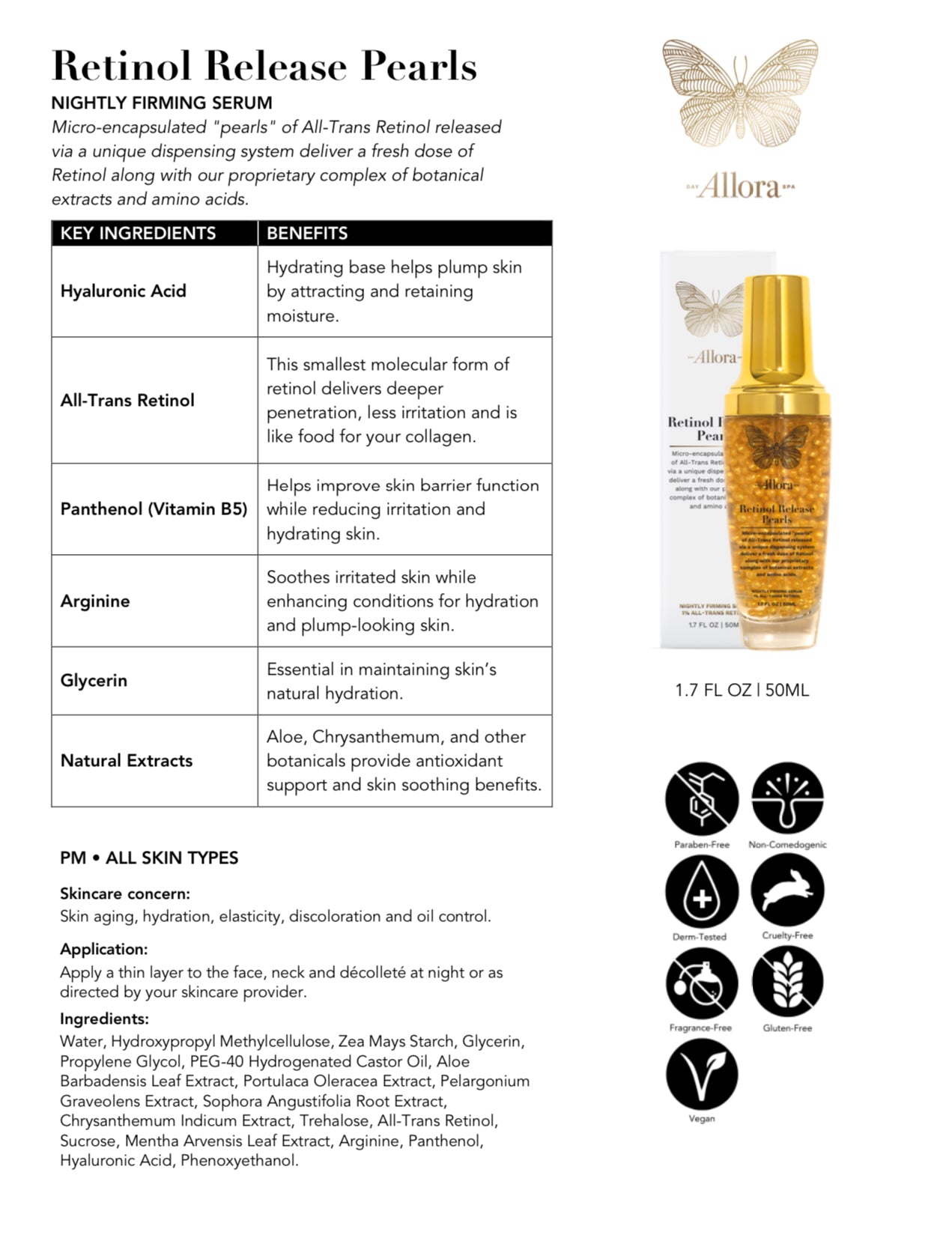 Retinol Release Pearls