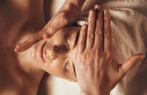 A luxurious facial treatment at Allora Day Spa